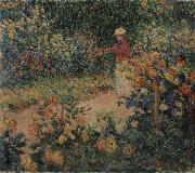 Claude Monet The Artist-s Garden at Giverny Sweden oil painting artist